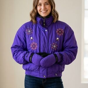 𝅺GORGEOUS Obermeyer Winter Jacket EUC ❤️ With Mittens